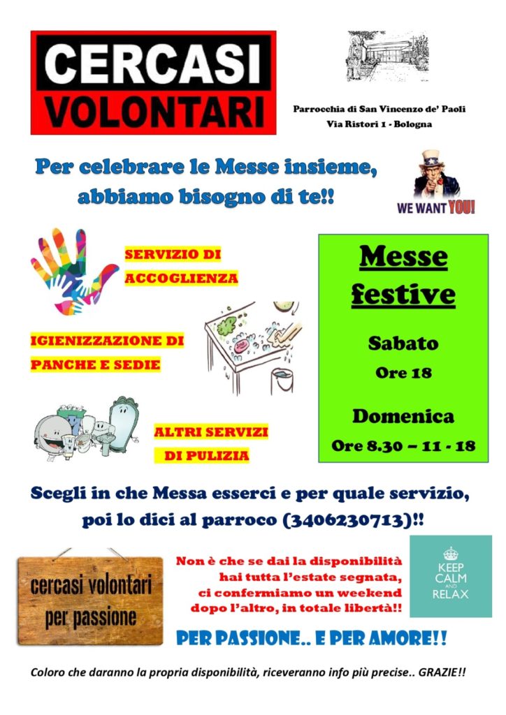 Cercasi Volonari